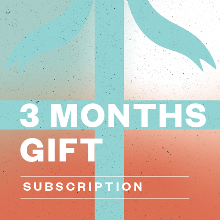 3 Month Gift Subscription | Monthly (PREPAID)