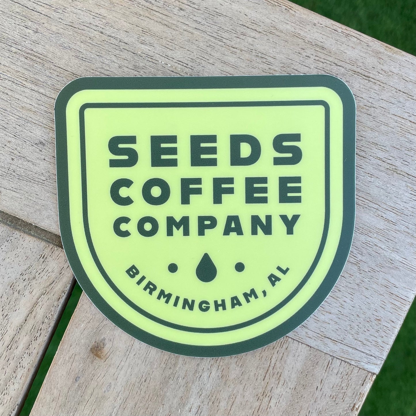 Seeds Green Sticker