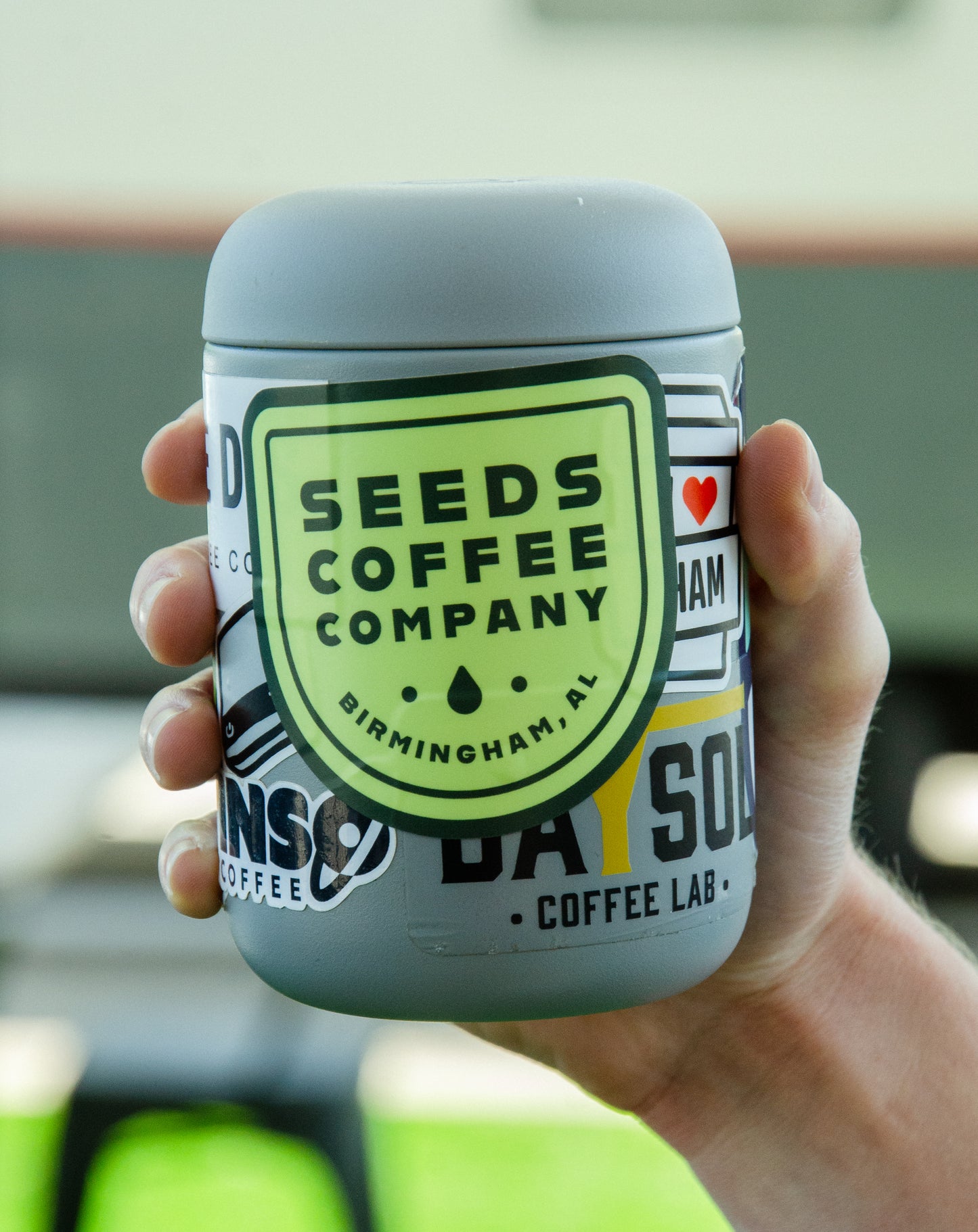 Seeds Green Sticker